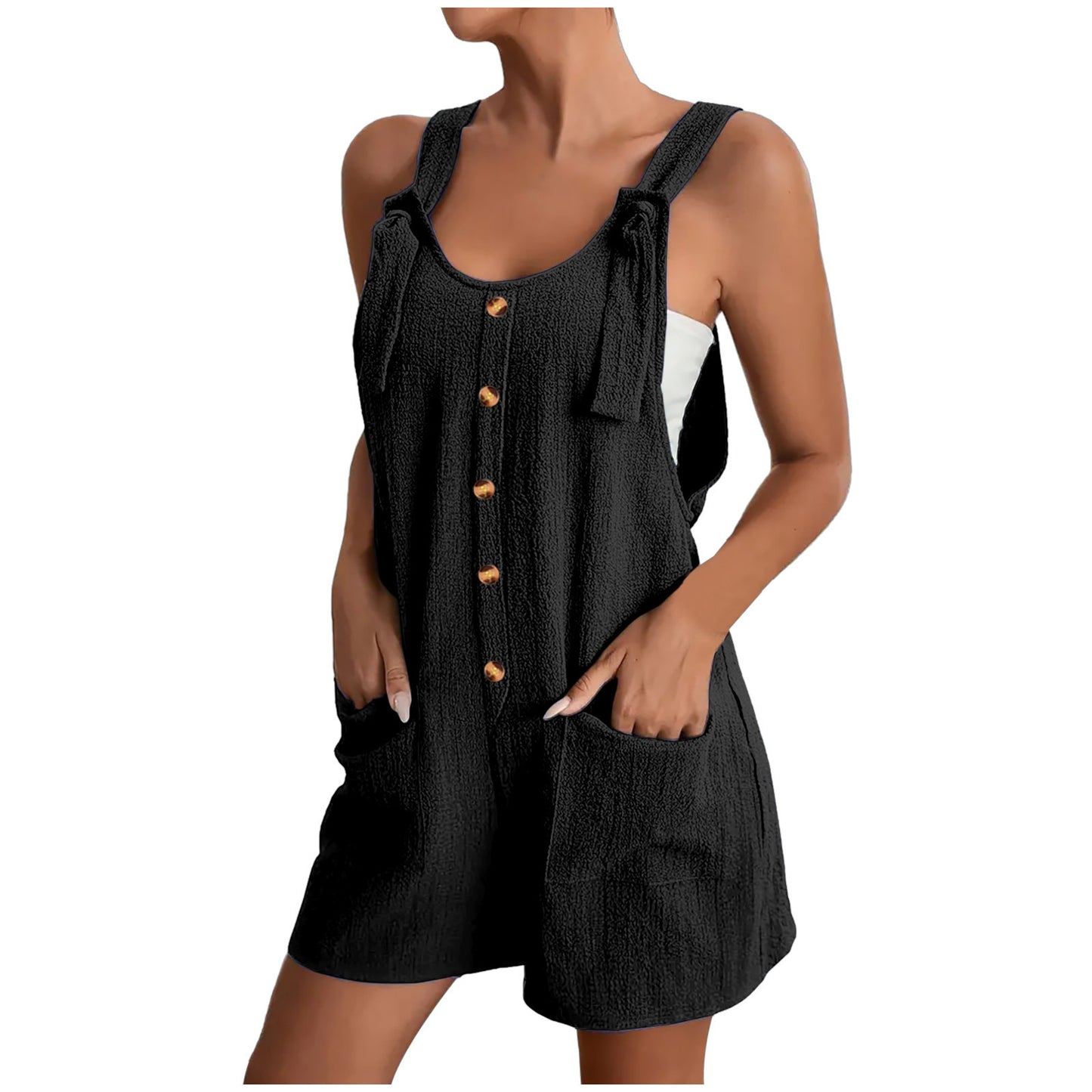 Women's Summer Casual Fashion Suspenders Suspender Jumpsuits