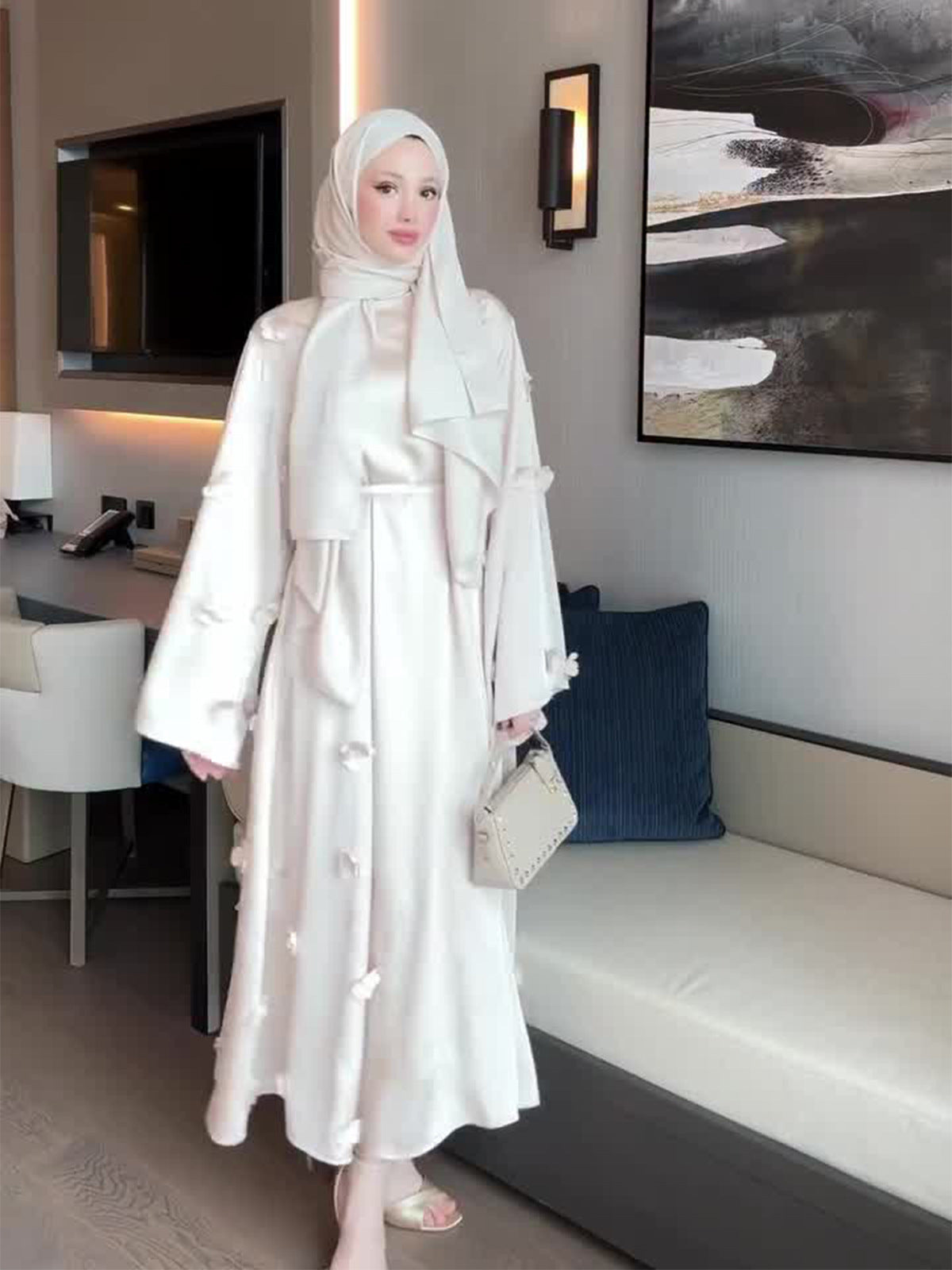 Women's Simple Elegant Graceful Long Sleeve Dress Dresses