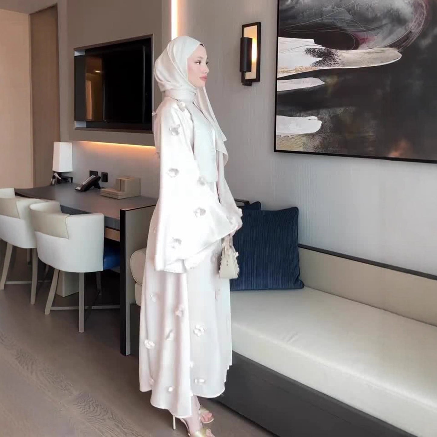 Women's Simple Elegant Graceful Long Sleeve Dress Dresses