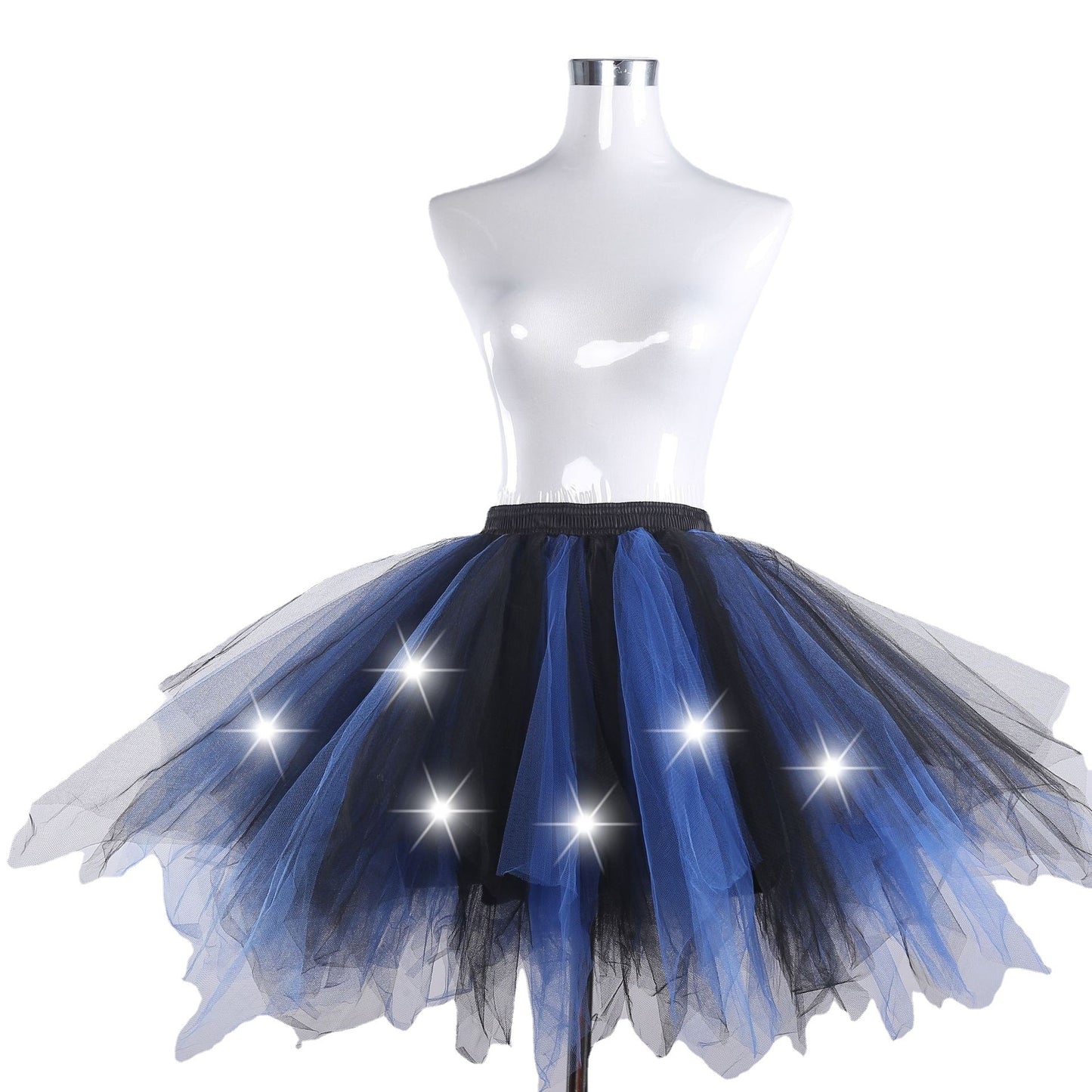Adult Mesh Slip Dress Pettiskirt Stage Skirts