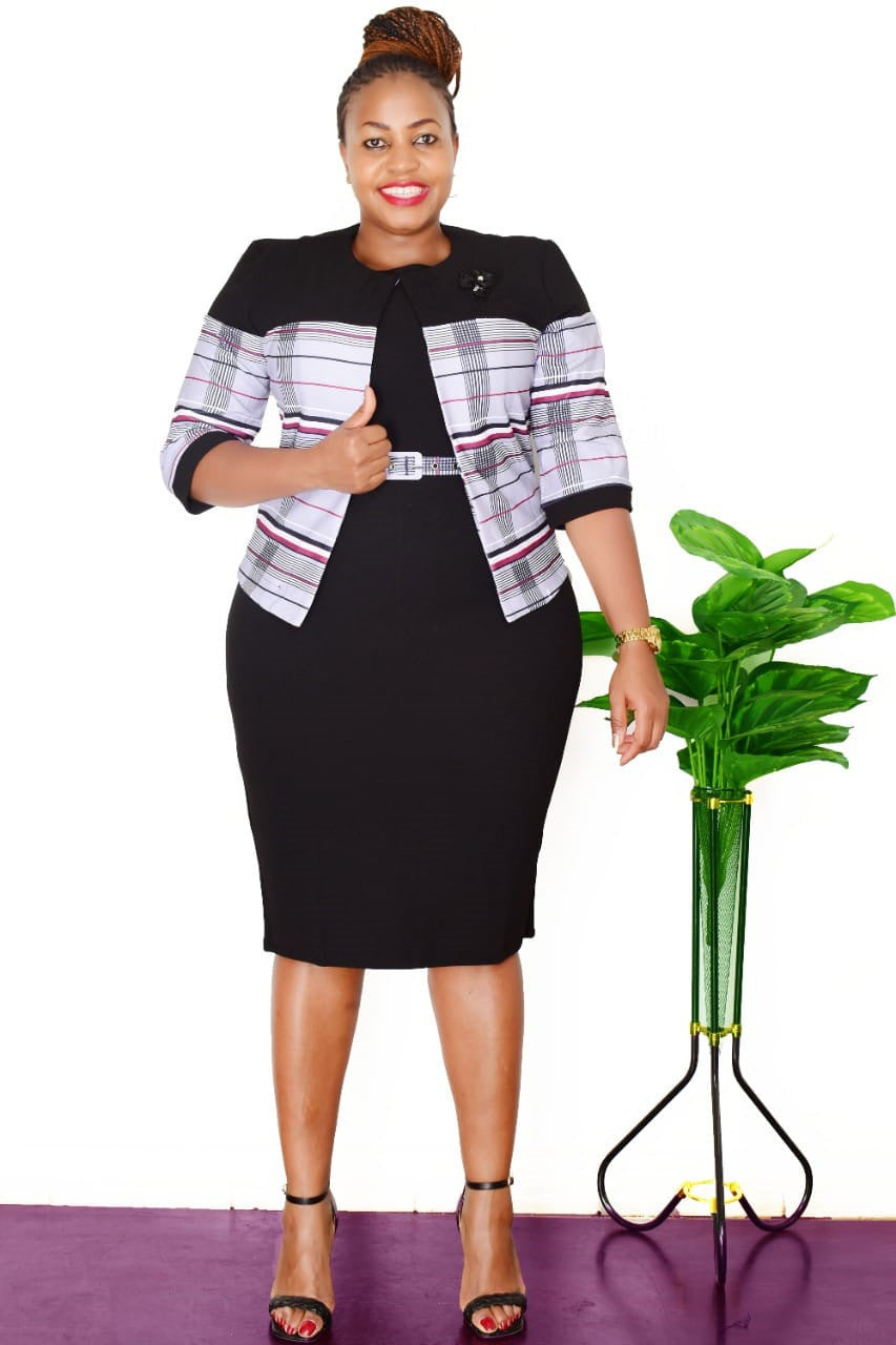 Women's African Autumn Dress Two-piece Set Dresses