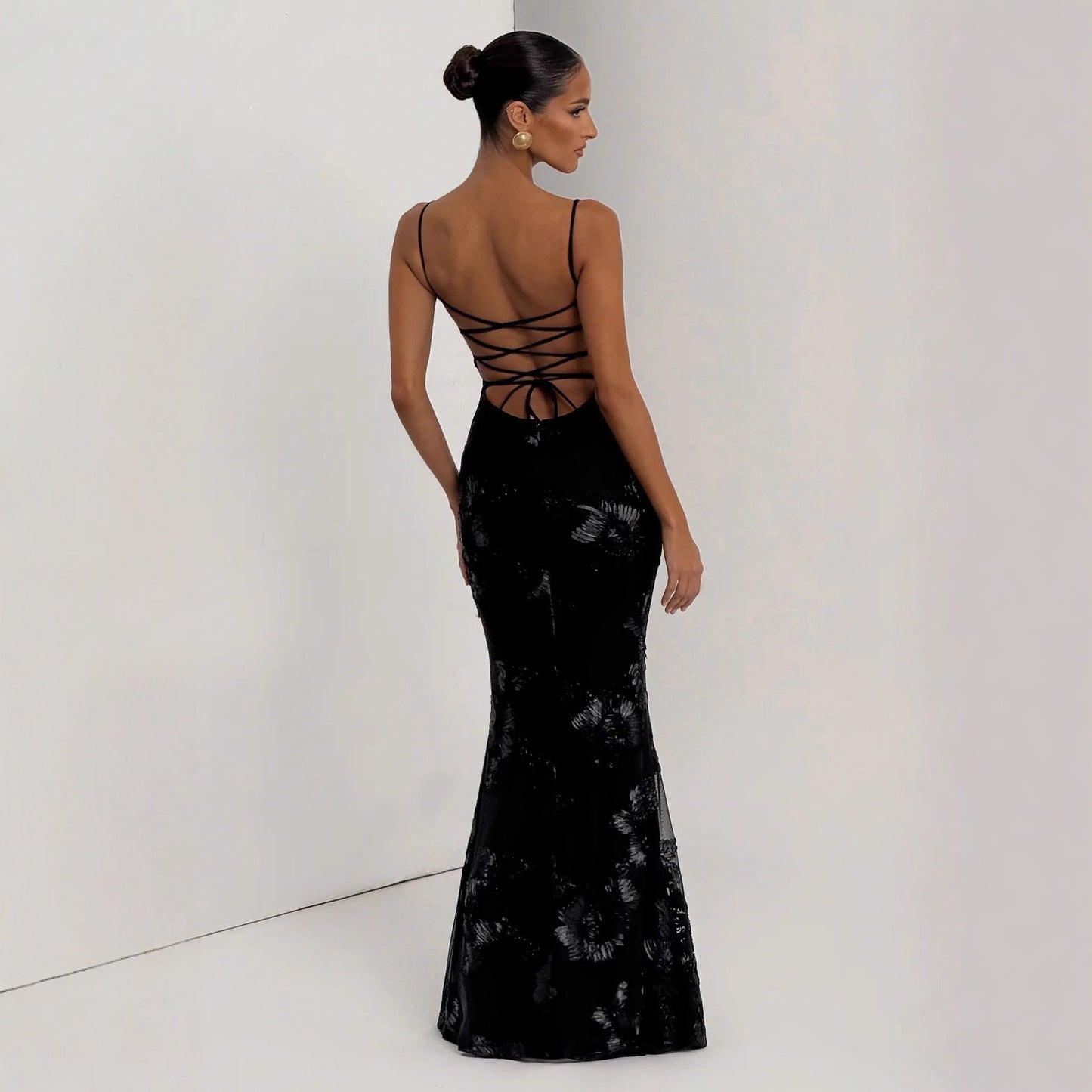 Women's Dress Banquet Wear Temperament Camisole Slim Dresses