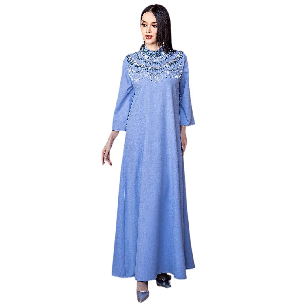 Trendy Half Turtleneck Party Dress Fashion Dresses