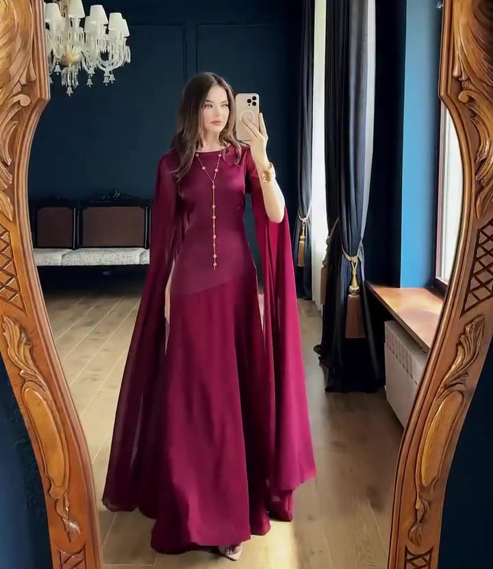 Fit Elegant Noble Temperament Long Sleeve Dresses