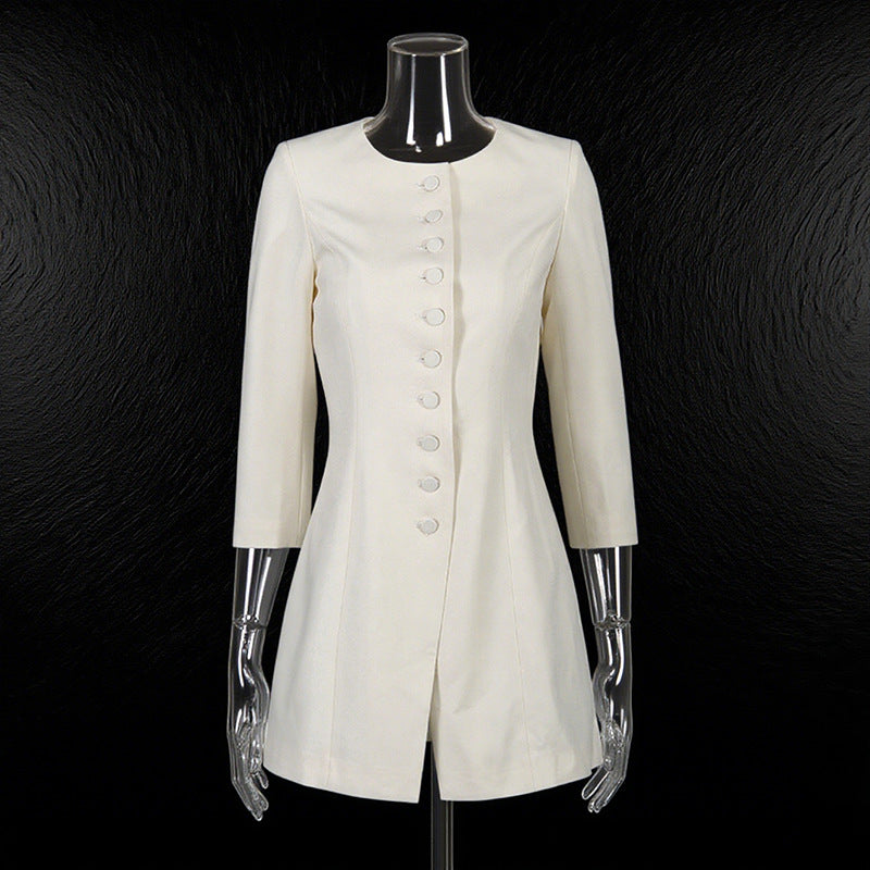 Autumn Stylish Simple Versatile Solid Color Coats