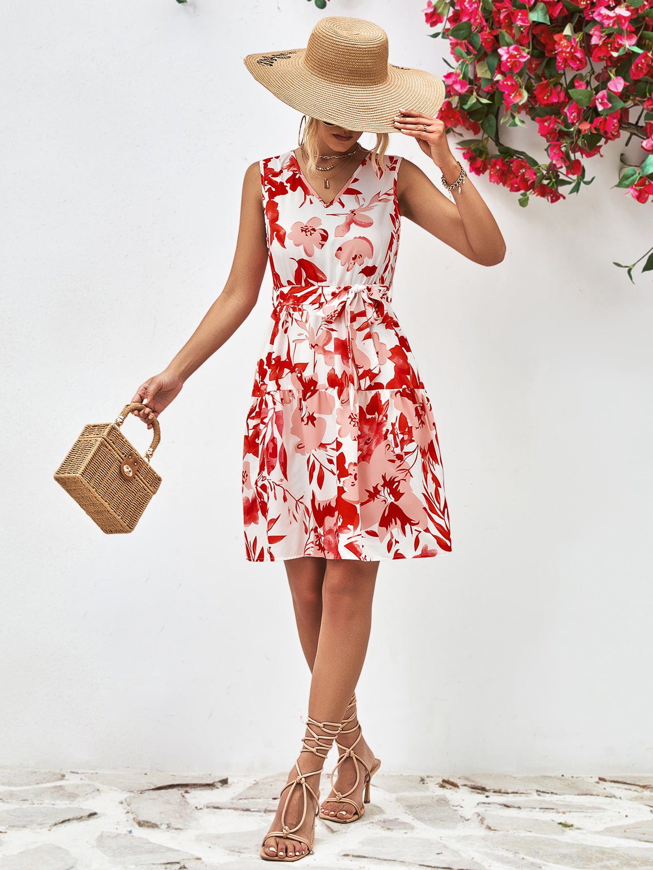 Glamorous Popular Charming Attractive Women's Sleeveless Dress
