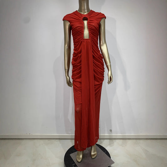 Red Birthday Party Dress Fashionable Elegant Dresses