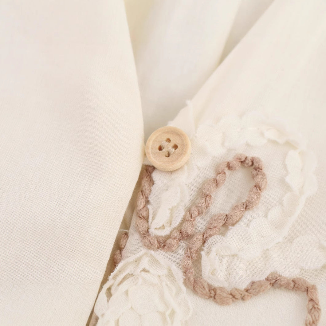 Glamorous Summer Flower Embroidered Mini Dress Dresses