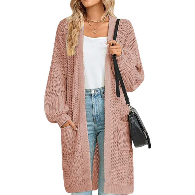 Beautiful Mid-length Loose Large Double Pocket Coats