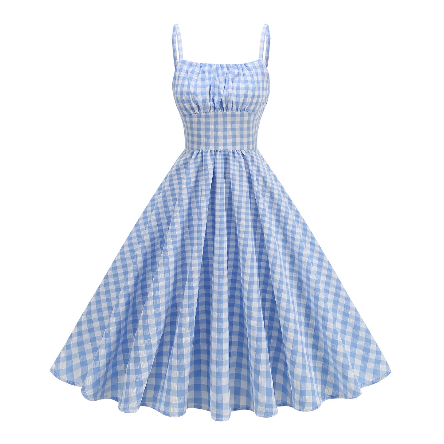 Wear Fresh British Lattice Strap High Dresses