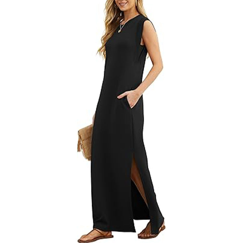 Women's Summer Casual Loose Long Dress Dresses