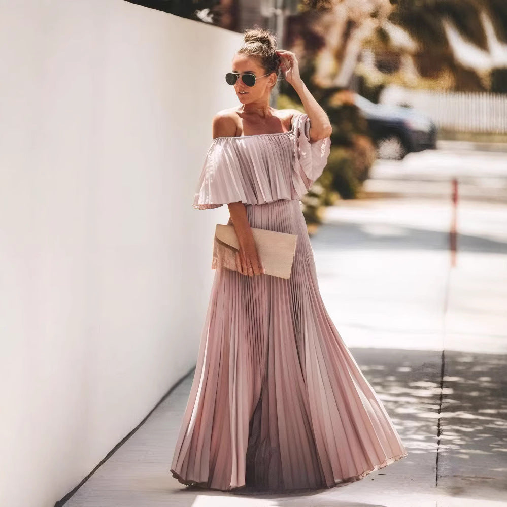 Women's Summer Beach Mop Large Swing Skirts