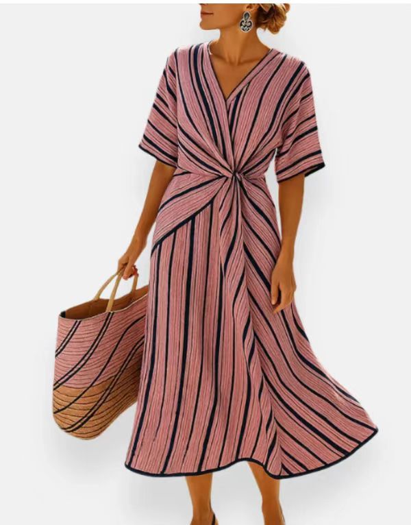 Summer Bohemian Style Elegant Temperament Commute Dress