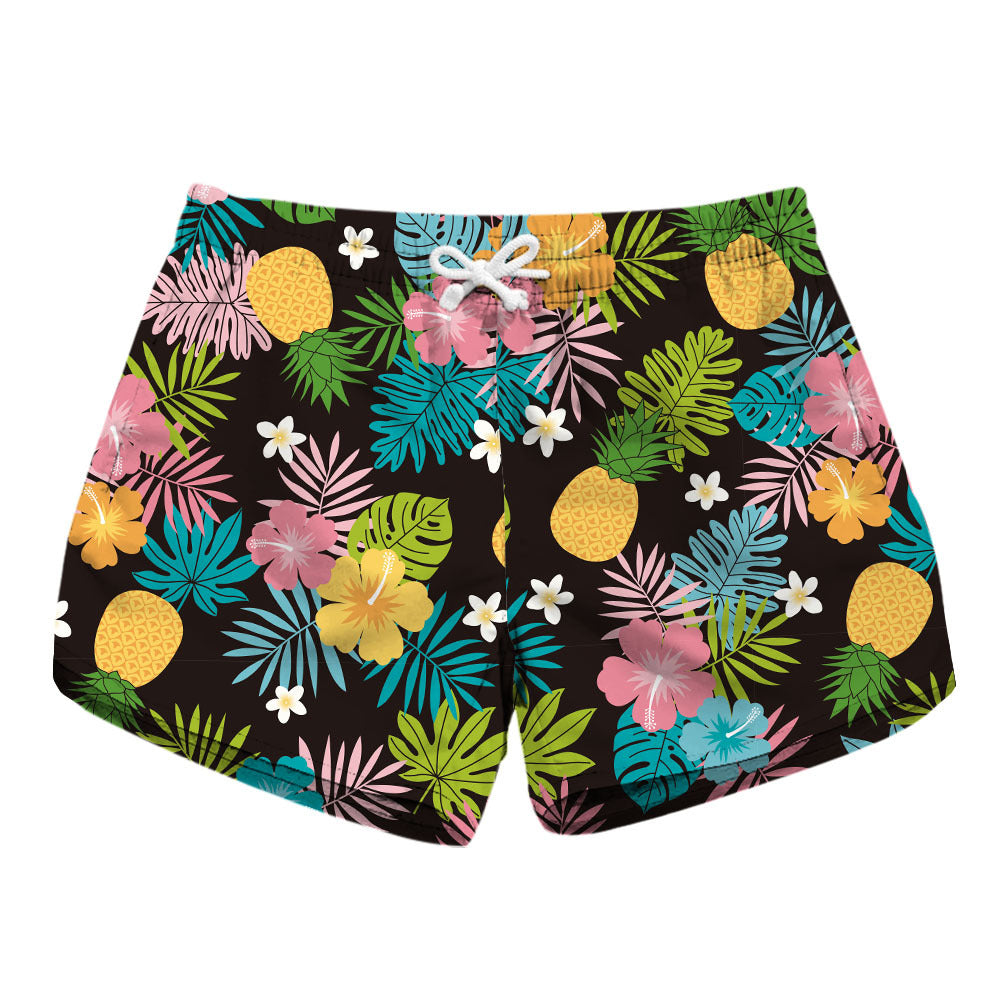Women's Sexy Beach For Digital Printing Casual Shorts