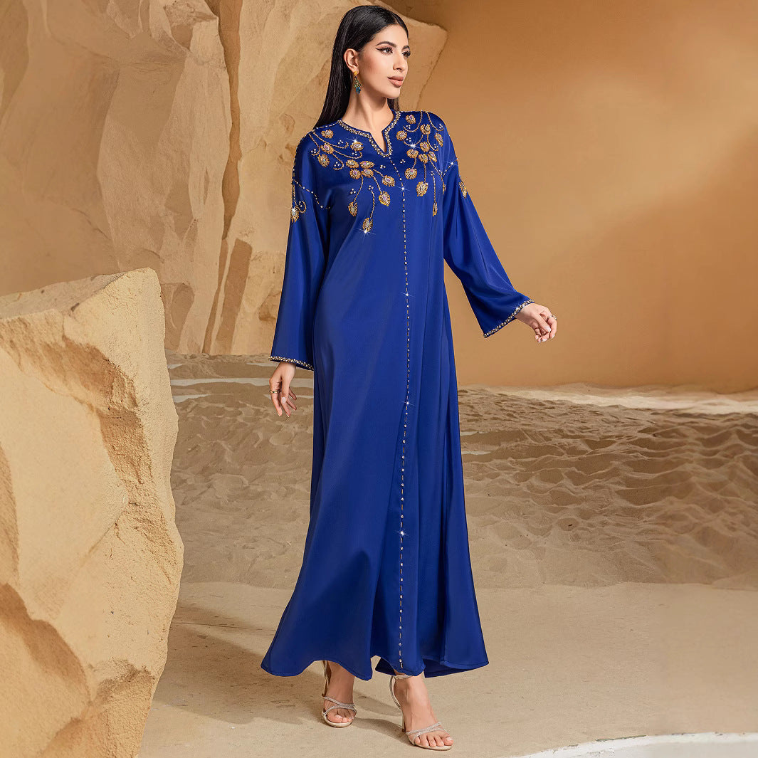 Dream Blue Saudi Arabia Diamond Dress Dresses