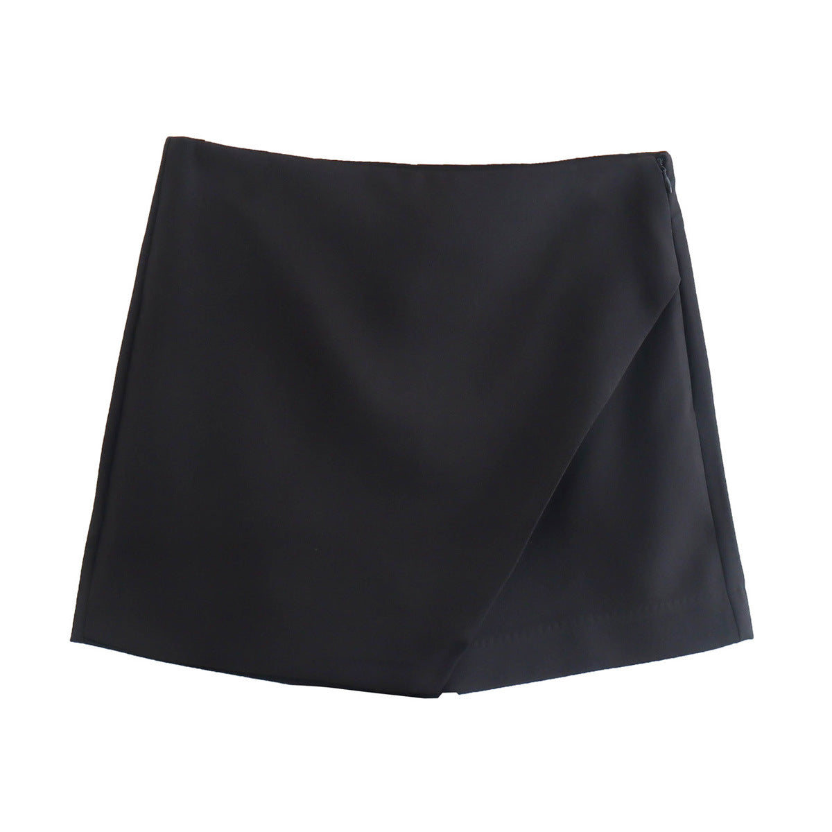 Women's Fashion Solid Color Casual Irregular High Shorts
