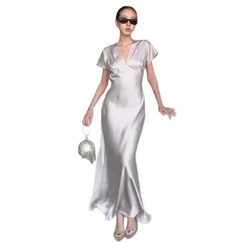 Women's Elegant Fashion Slim Long Dress Dresses