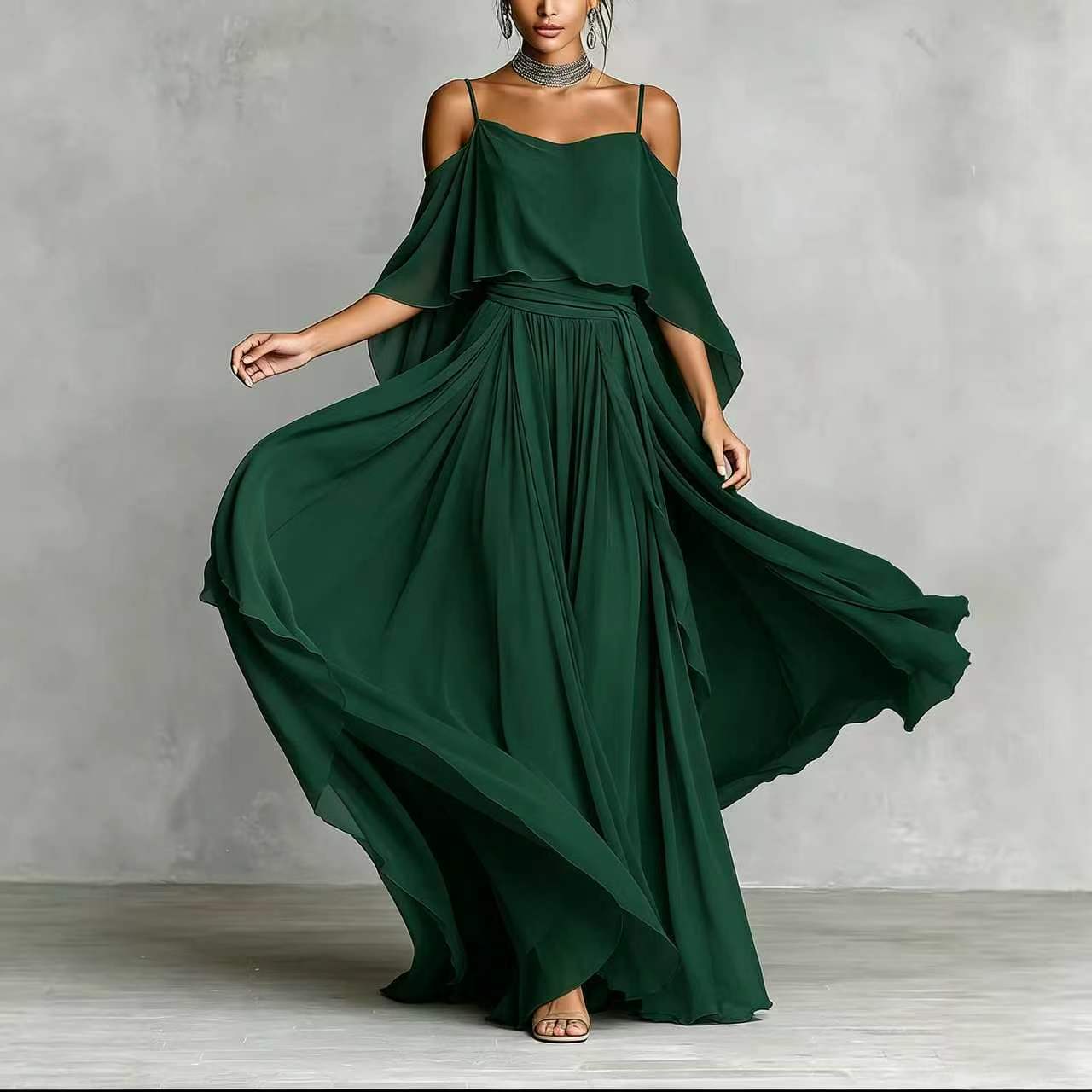 Women's Large Sling Elegant Graceful Minimalist Design Skirts