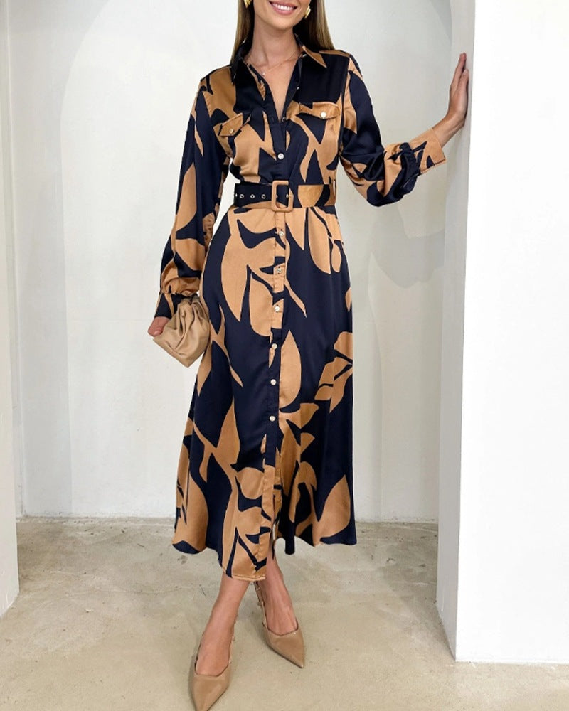 Classic Glamorous Popular Women's Autumn Print Clothing