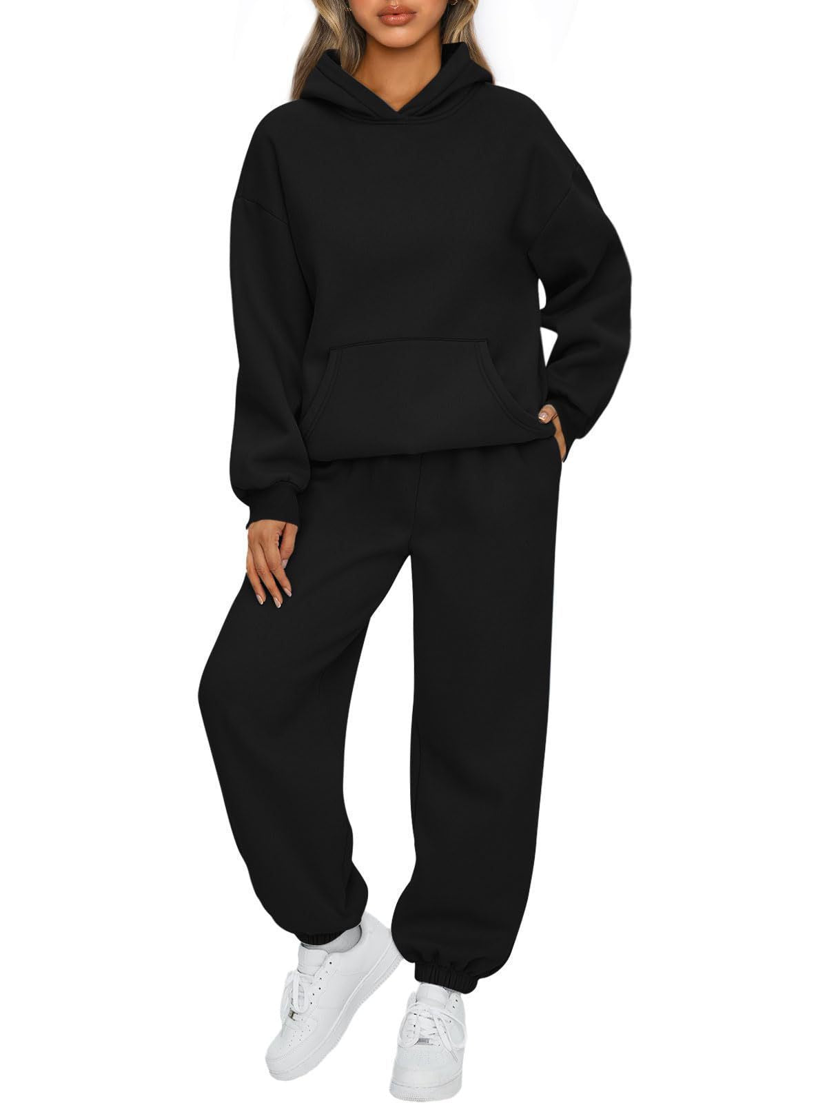 Versatile Elegant Women's Version Hooded Sport Fashion Casual Suit