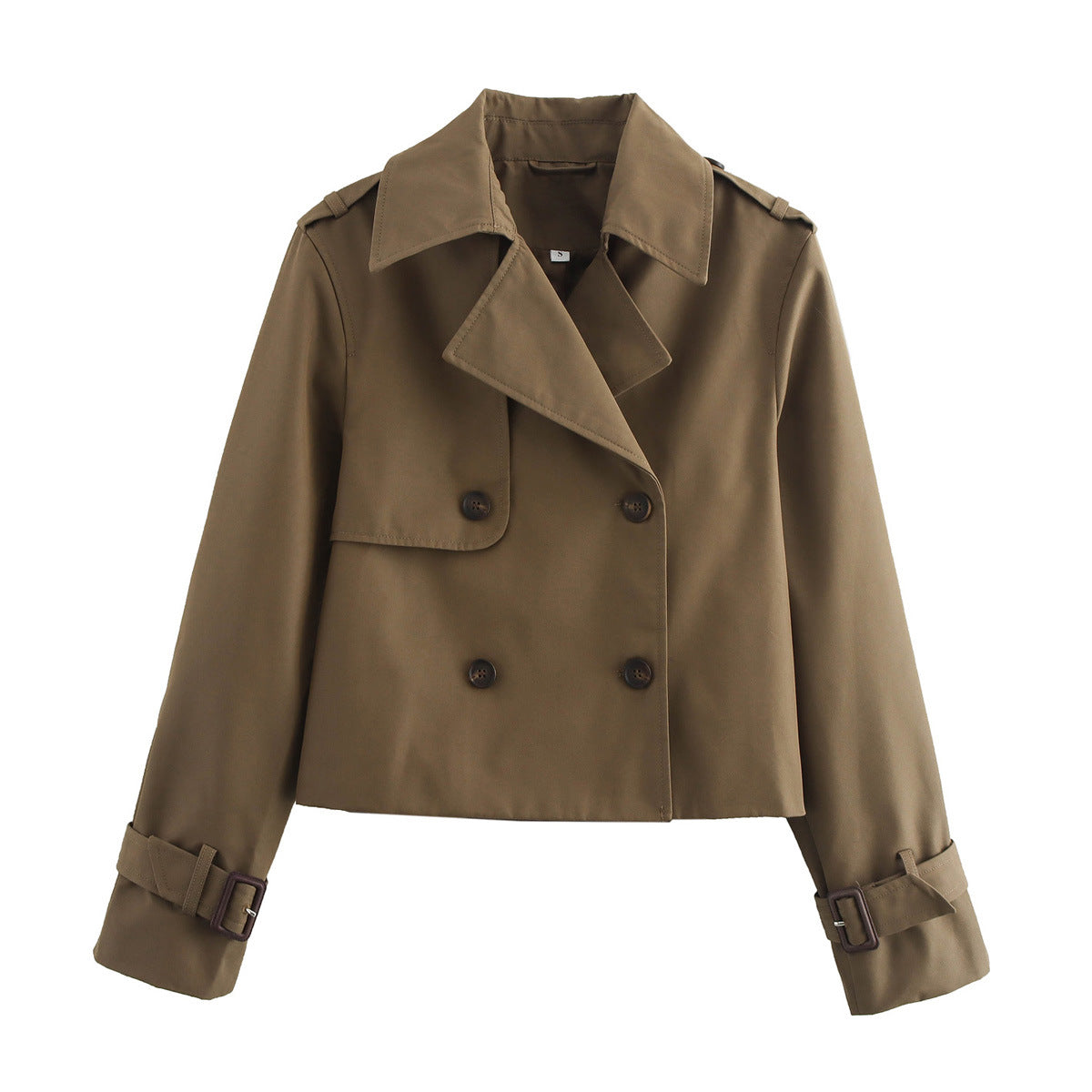 Autumn Four-color Double Row Ornament Loose Coats
