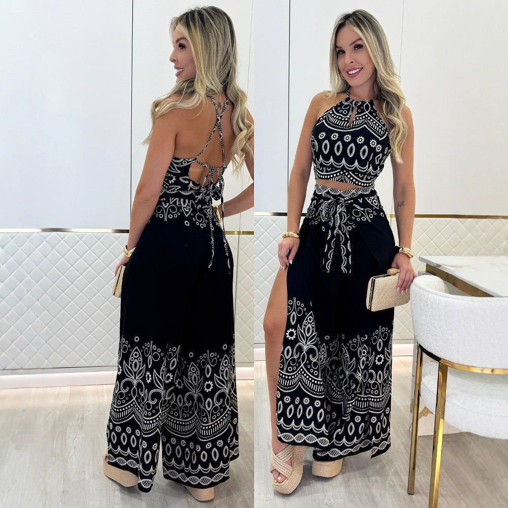 Beautiful Attractive Cool Creative Positioning Printed Dresses