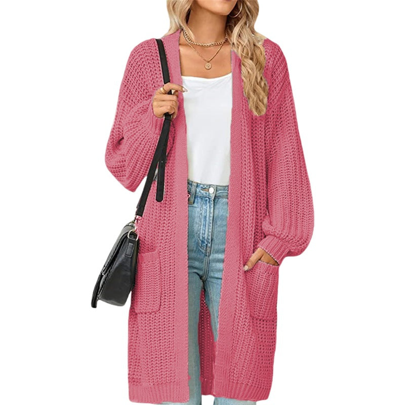 Beautiful Mid-length Loose Large Double Pocket Coats