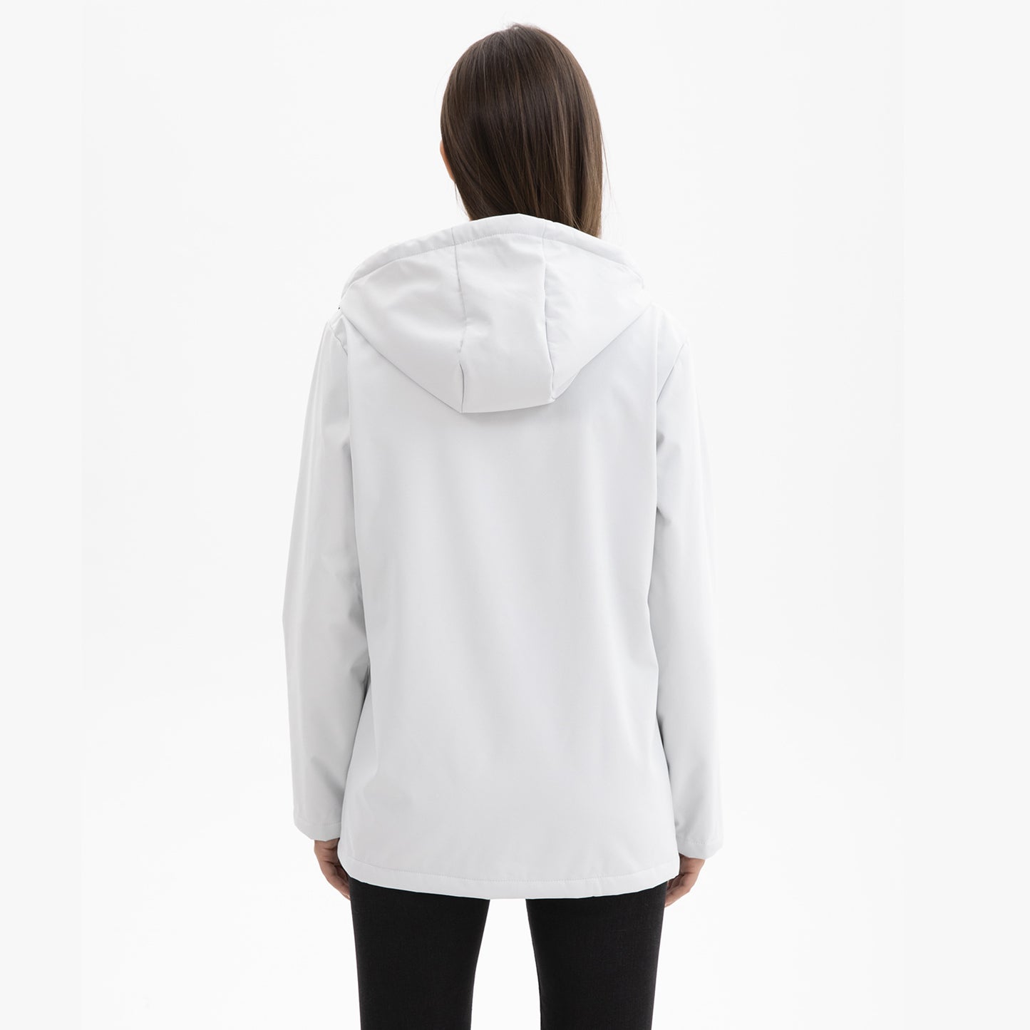 Women's Anorak Composite Fleece-lined Waterproof Long Sleeve Coats