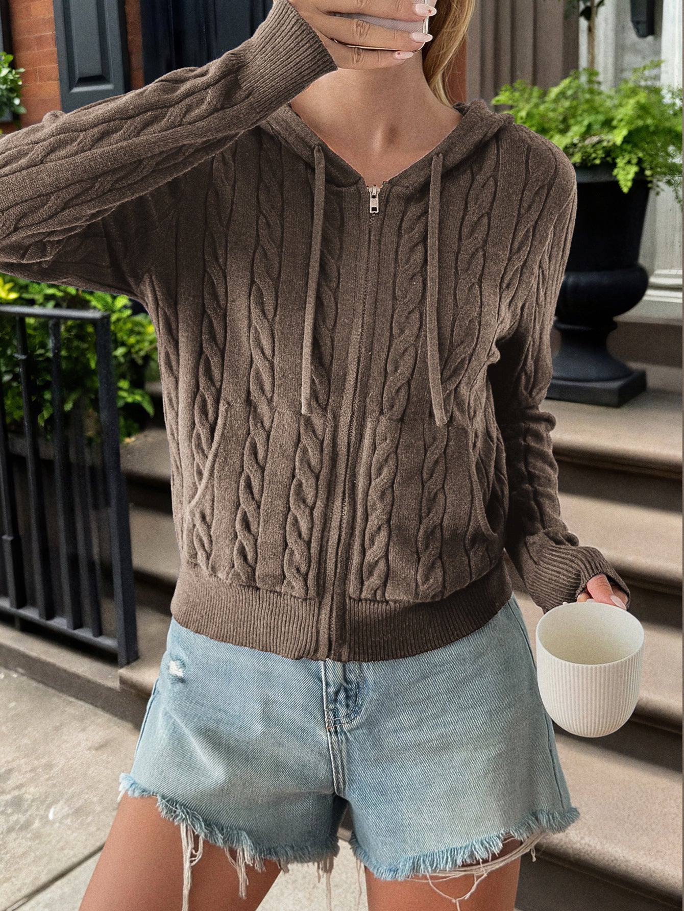 Women's Beautiful Versatile Casual Woolen Long-sleeved Sweaters
