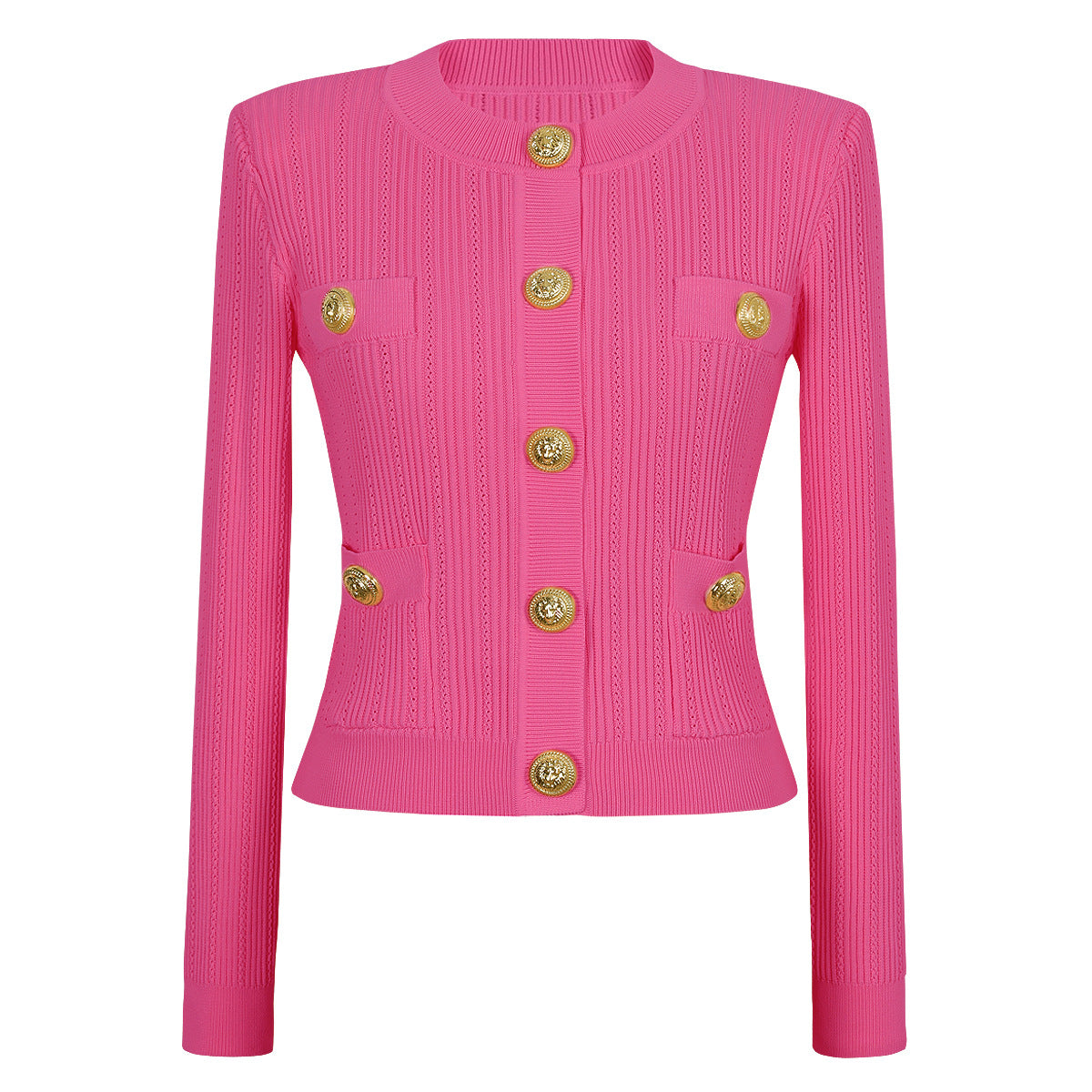 Women's Quality Fashionable Knitted Half-length Outfit Suits