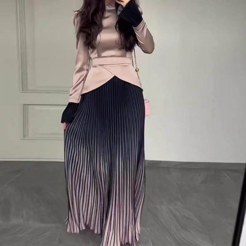 Fashion Lace Up Waist Design Fake Dresses