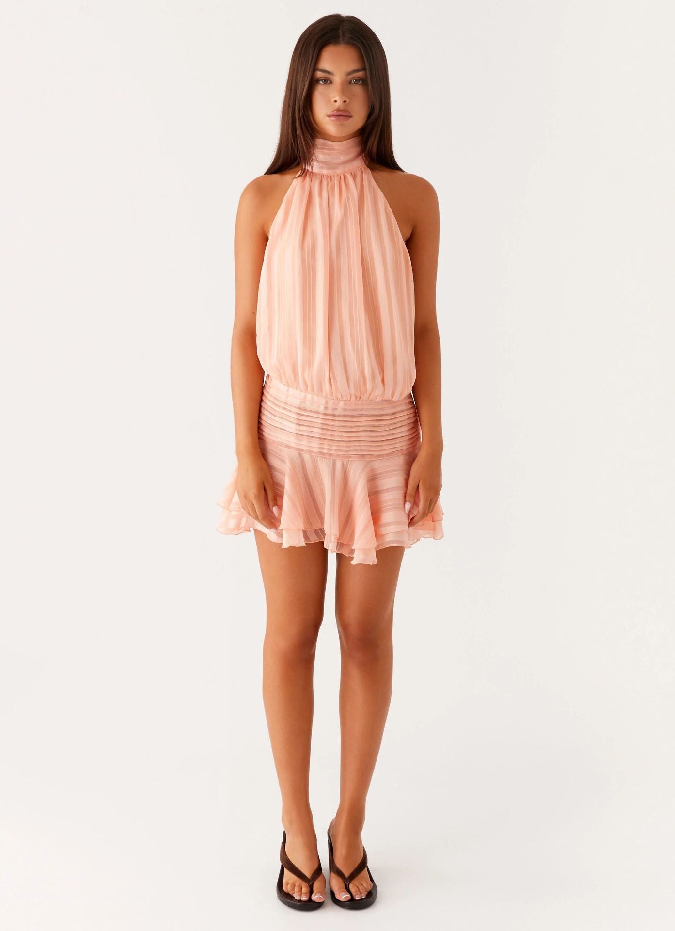 Halter Dress Summer French Style Gentle Dresses