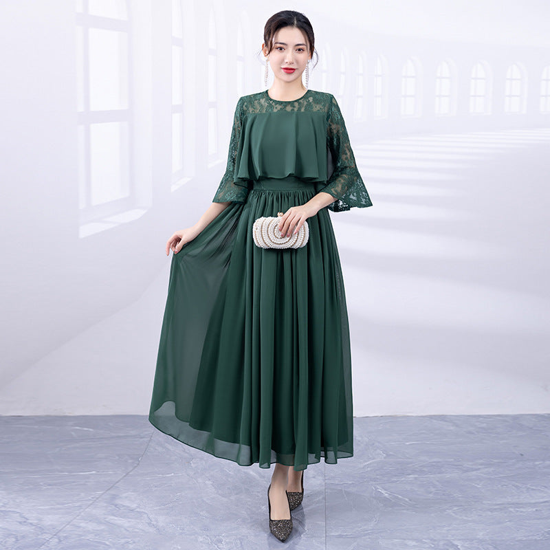 Gown Long Korean Style Banquet Dress Wedding Dresses