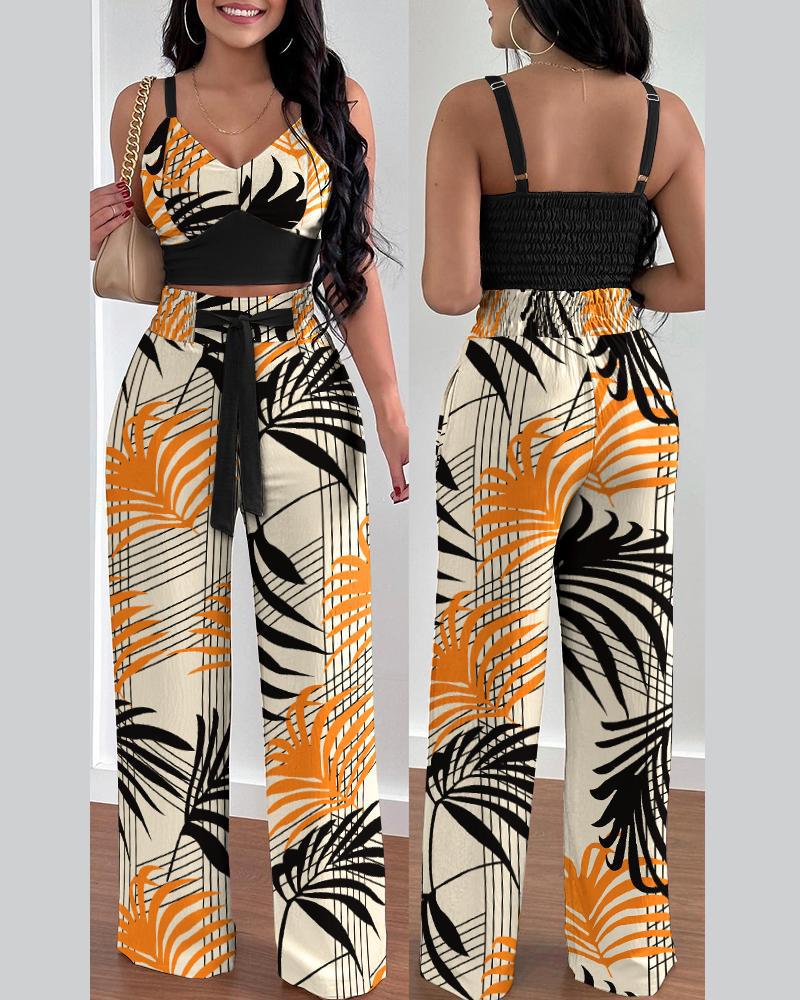 Women's Popular New Fashion Suspenders Two-piece Suits
