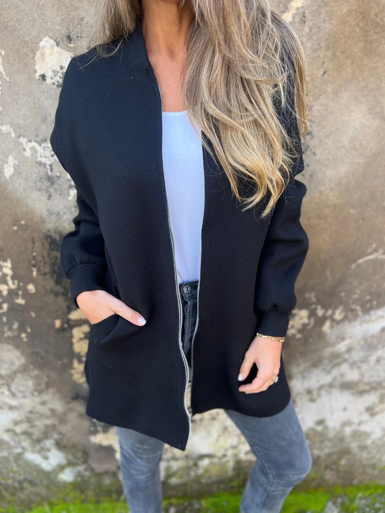 Women's Solid Color Casual Single-breasted Hooded Coats