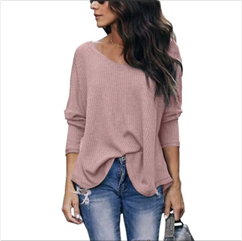 Women's Autumn Loose Long Sleeve Bottoming Shirt Plus Size