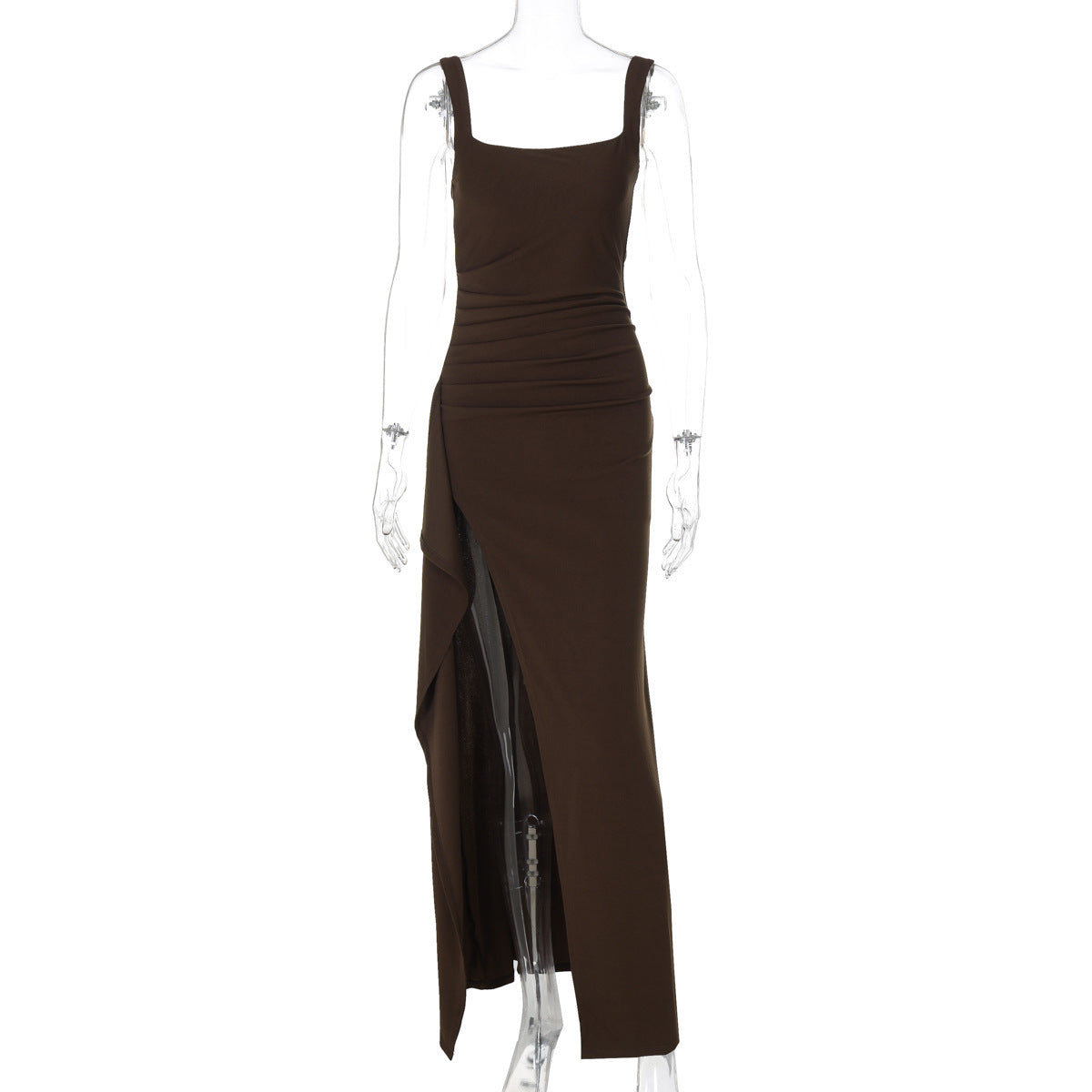 Women's Summer Fashion Sexy Strap Backless High Dress