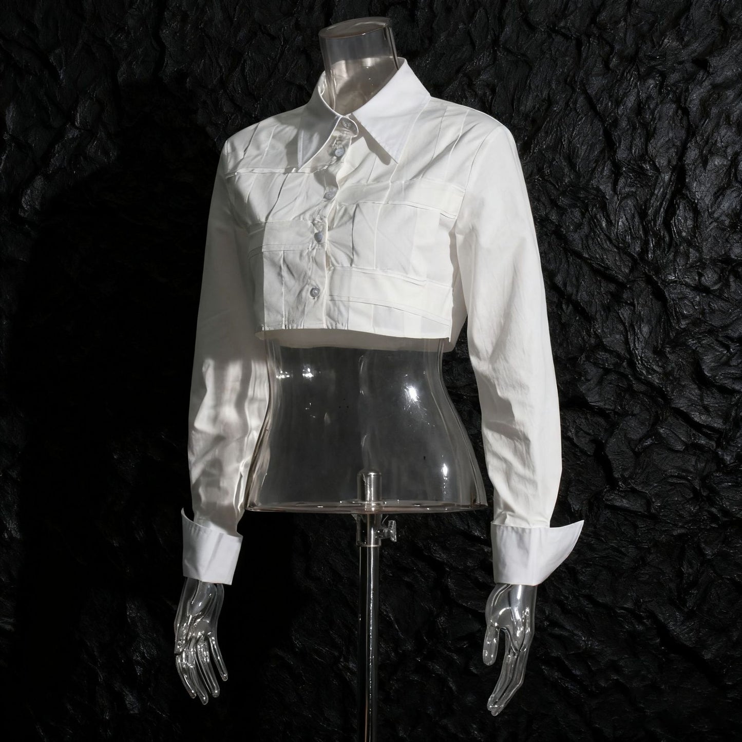 Design Sense Niche Shirt Autumn Solid Blouses