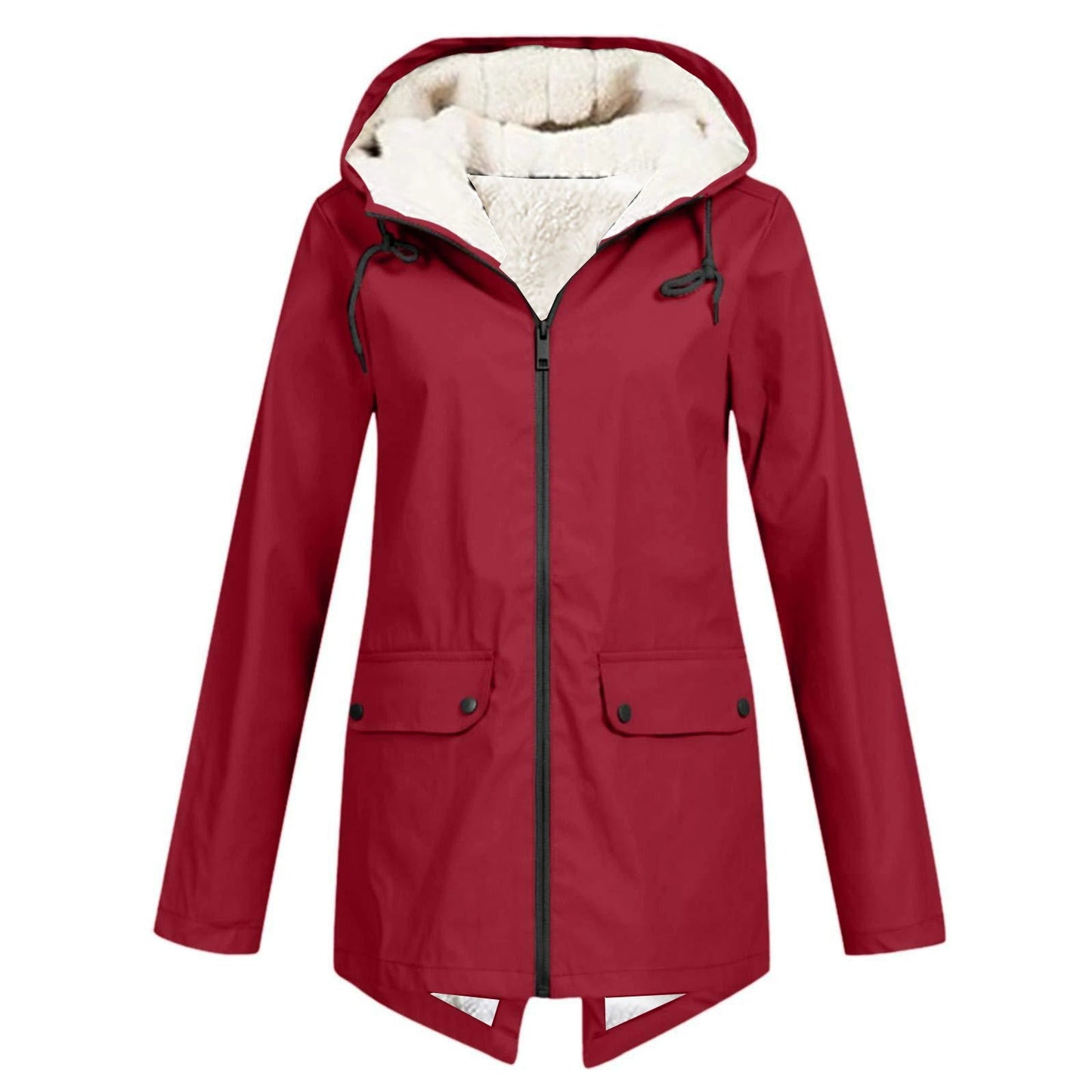 Casual Fleece Outdoor Mountaineering Hooded Waterproof Coats