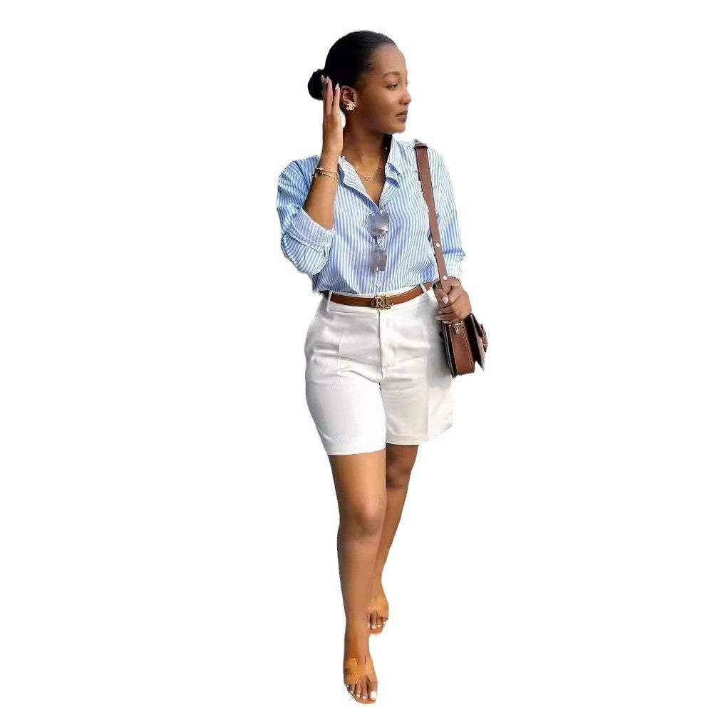 Women's Casual Overalls High Waist Slimming Now Shorts