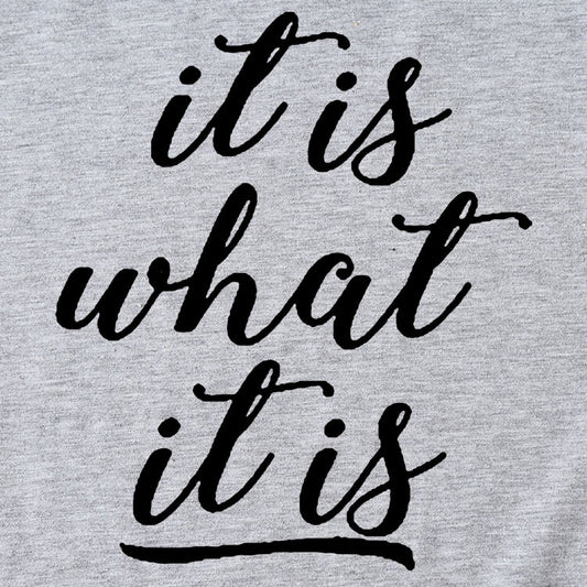 Women's Trendy Lettered Casual Sleeve T-shirt Shorts