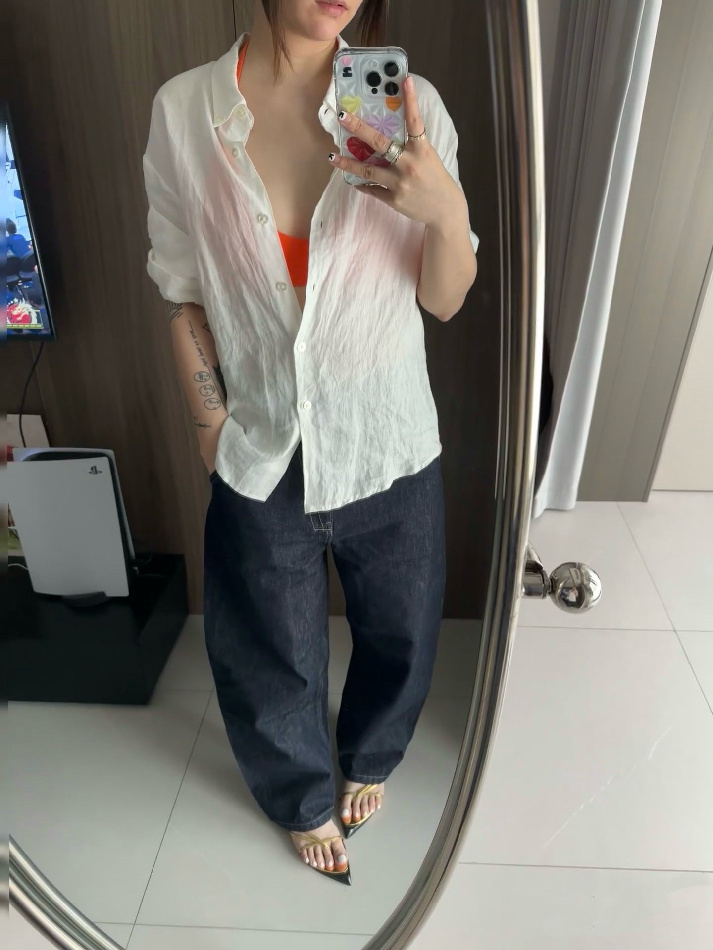 Women's Relaxed Lazy French Style Vacation Sense Linen Handmade Shorts