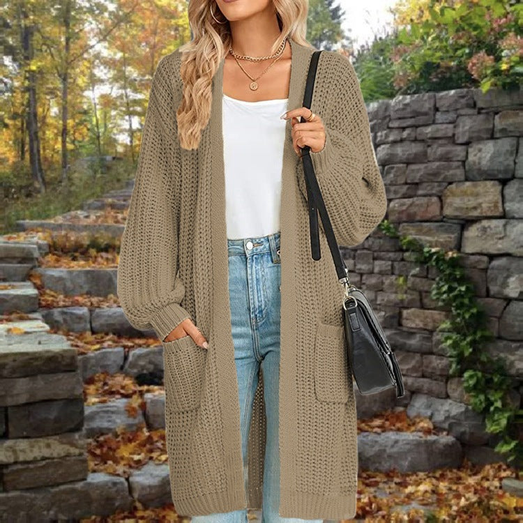 Beautiful Mid-length Loose Large Double Pocket Coats
