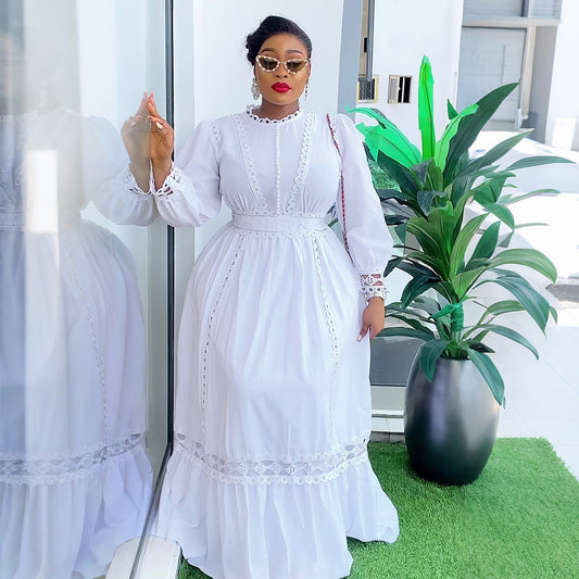 Women's Casual African Dress Elegant Long Dresses