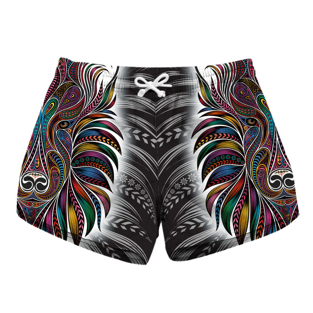 Women's Sexy Beach Digital Printing Cute Shorts