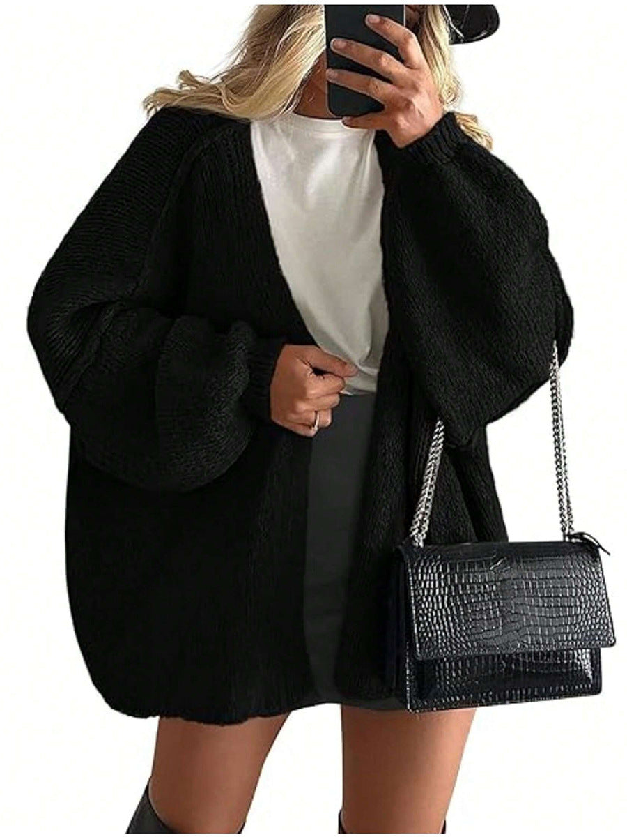 Classic Women's Commuter Knitted Casual Loose Sweaters