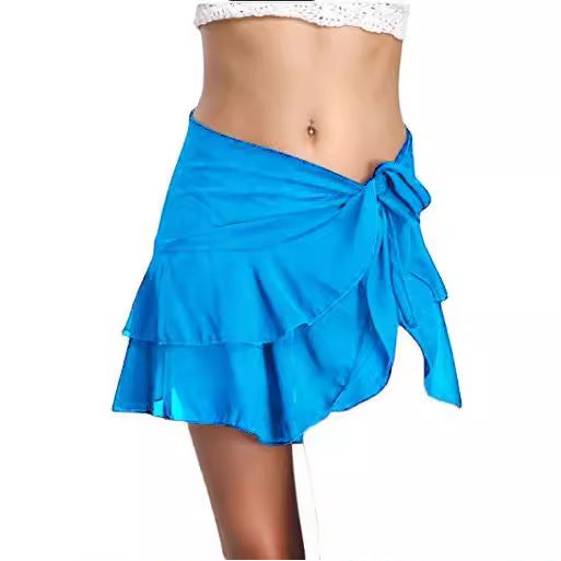 Women's Straight Hair Summer Dress Solid Color Skirts