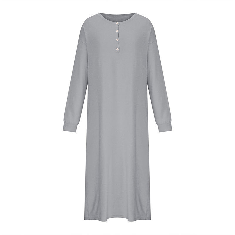 Overknee Long Slimming Versatile Woolen High Waist Skirts