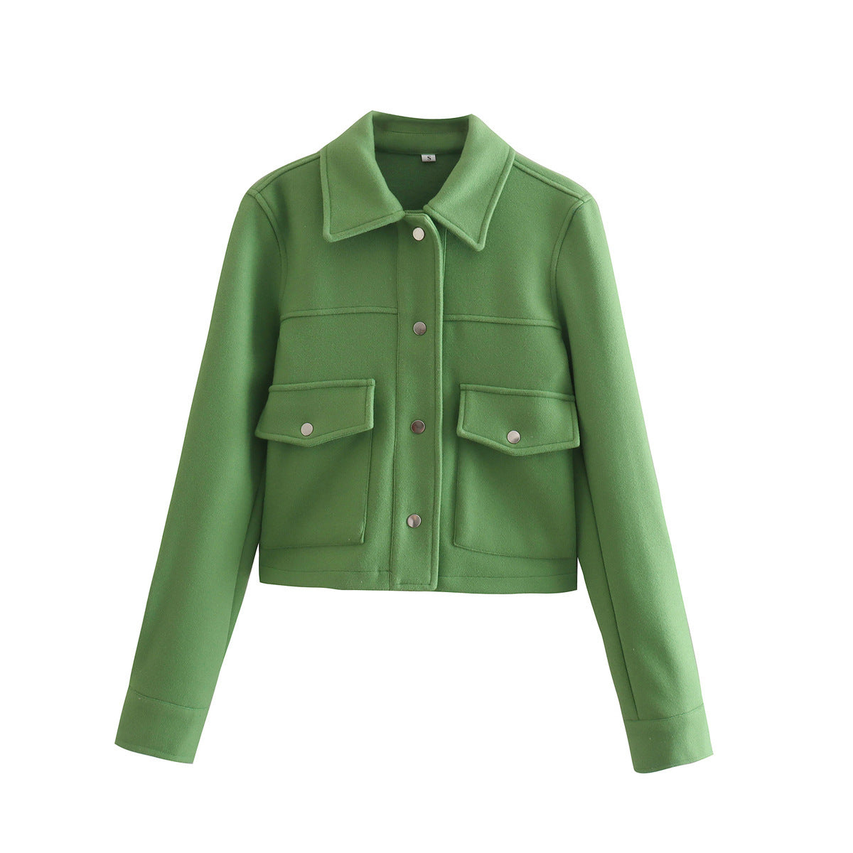 Spring Casual Loose Solid Color Soft Jackets