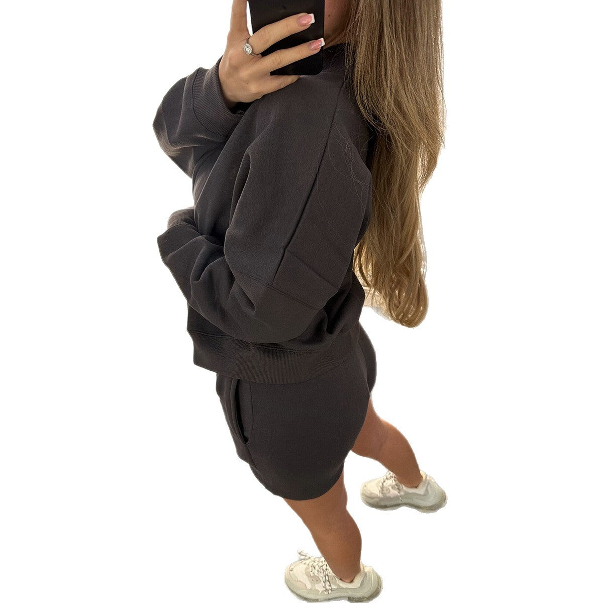 Elegant Women's Sports Long Sleeve Two-piece Clothing